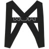 WOH Harnais élastique Sexy Fun Woh Noir